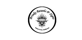 brinks awards signs